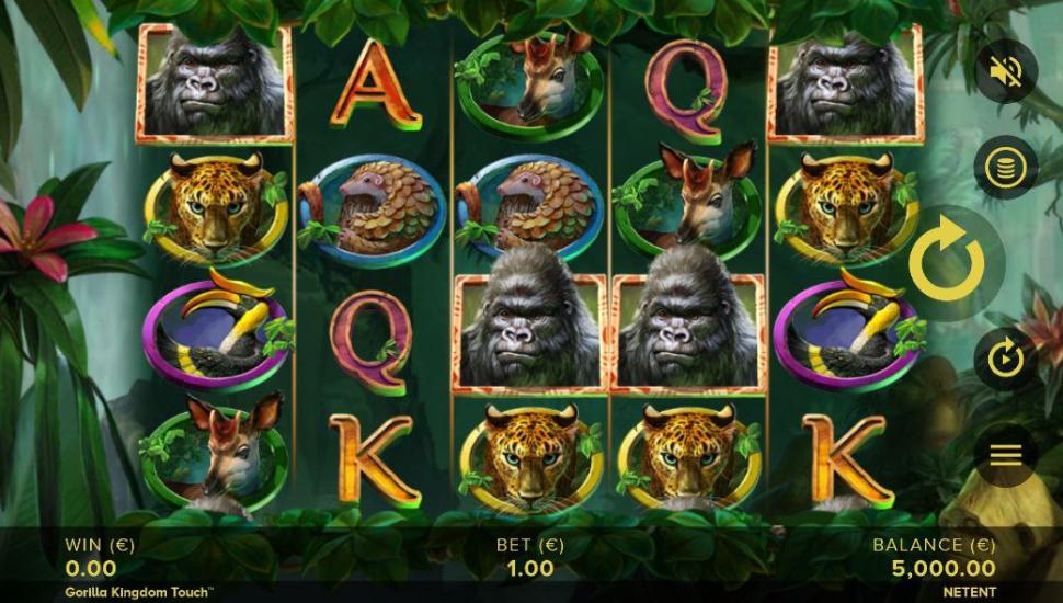 Gorilla Kingdom slot mobile
