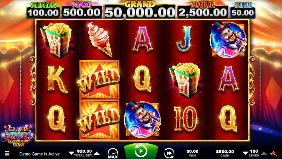 Grand Circus Lucky Break Extra - Slot
