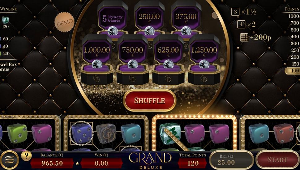 Grand Deluxe slot Jewel Box Bonus