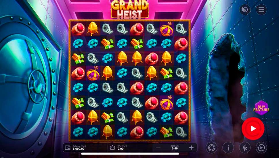 Grand heist feature buy slot mobile