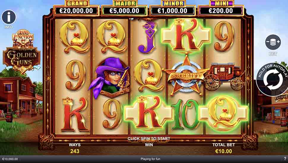 Grand Junction Golden Guns Slot - Review, Free & Demo Play preview