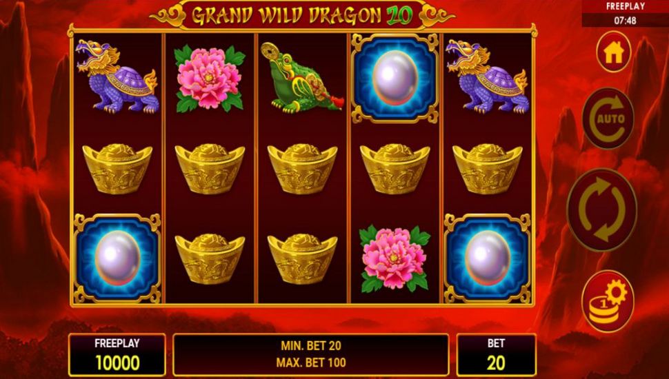 Grand Wild Dragon 20 Slot Mobile