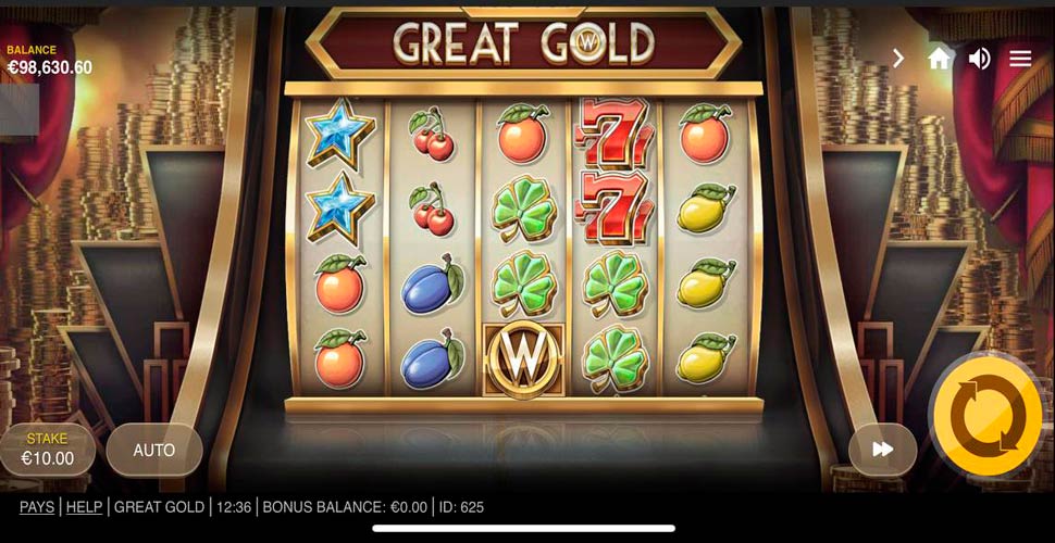 Great gold slot mobile