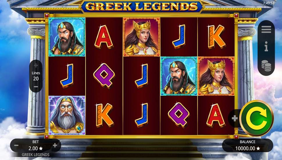 Greek Legends Slot - Review, Free & Demo Play preview