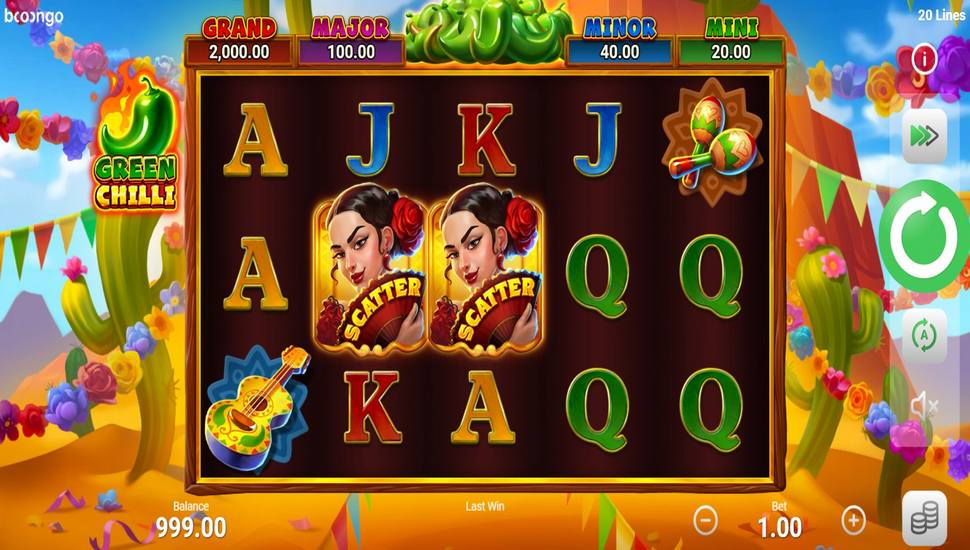 Green Chilli Hold and Win Slot - Review, Free & Demo Play
