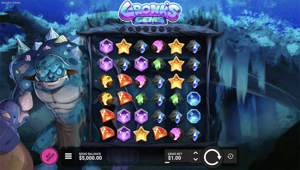 Gronk's Gems Slot - Review, Free & Demo Play preview