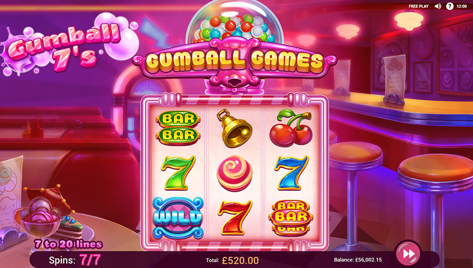 Gumball 7's Slot - Gumball Games