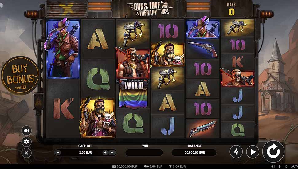 Guns, Love & Therapy Slot Review Free Play