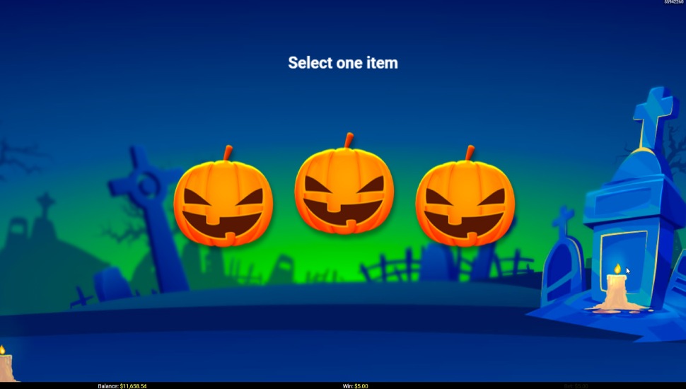 Halloween Toons slot - feature