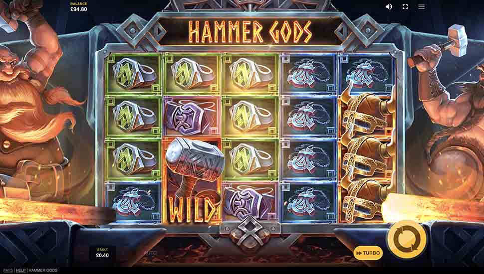 Hammer Gods slot Brokkr Feature