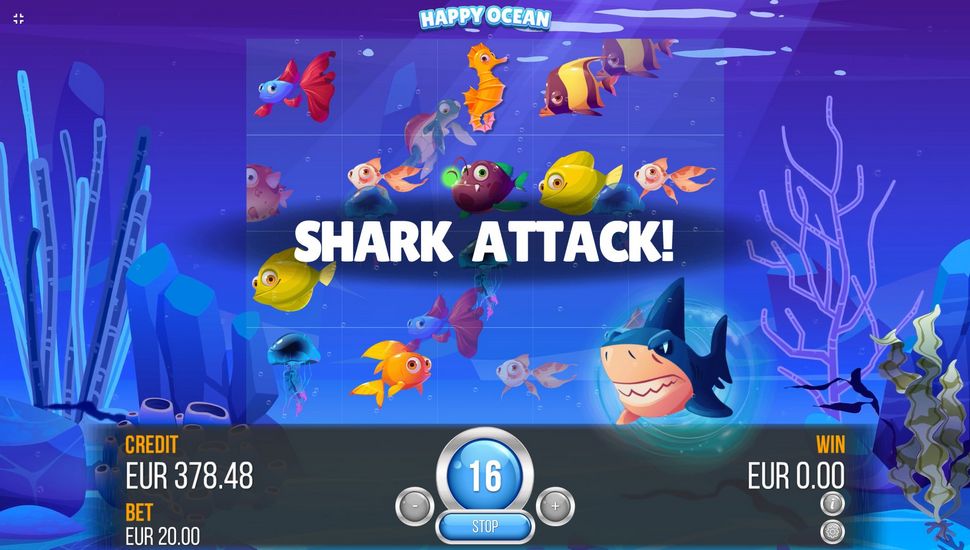 Happy Ocean Slot - Shark Attack