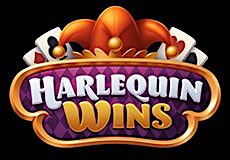 Harlequin Wins slot Logo