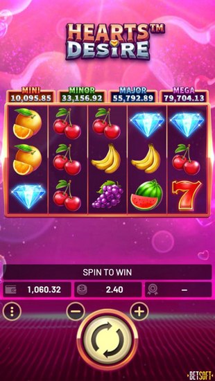 Hearts Desire Slot Review, Betsoft