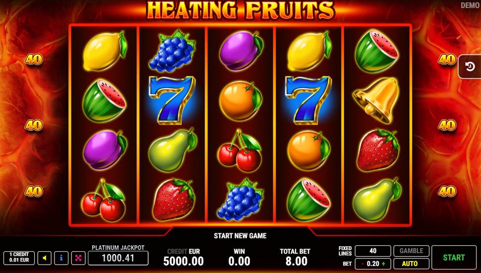 Heating Fruits Slot - Review, Free & Demo Play preview