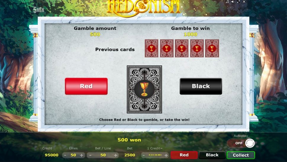 Hedonism slot gamble