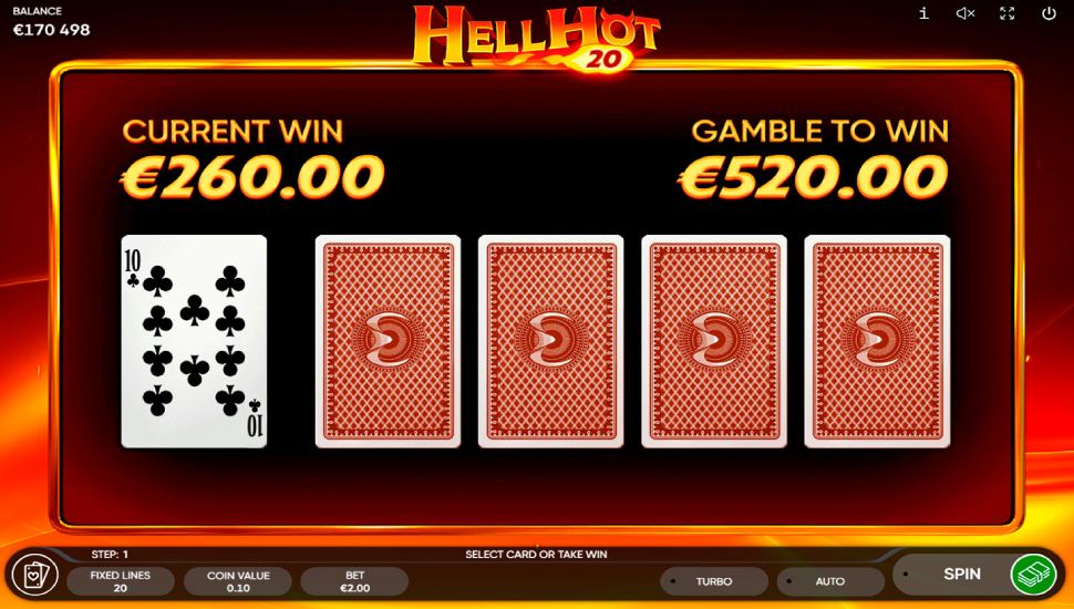 Hell hot 20 slot - risk game
