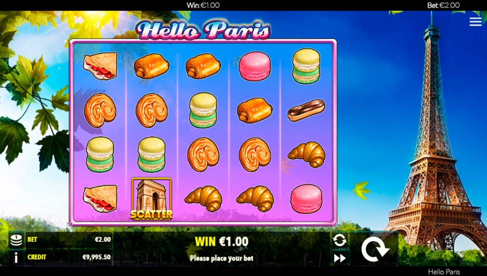 Hello Paris Slot - Review, Free & Demo Play
