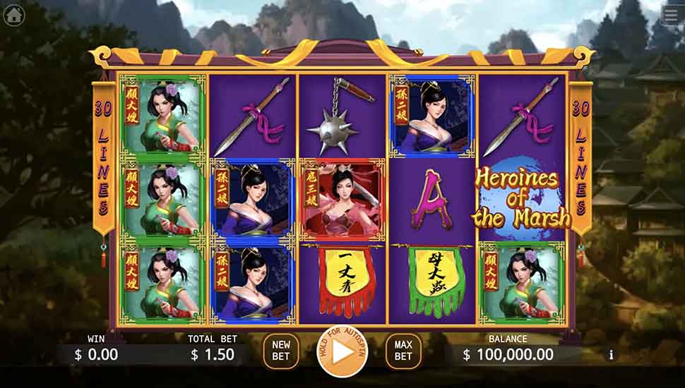 Heroines of the Marsh Slot - Review, Free & Demo Play