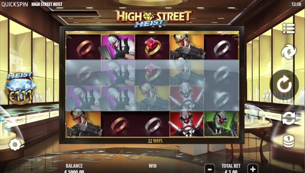 High Street Heist Slot preview