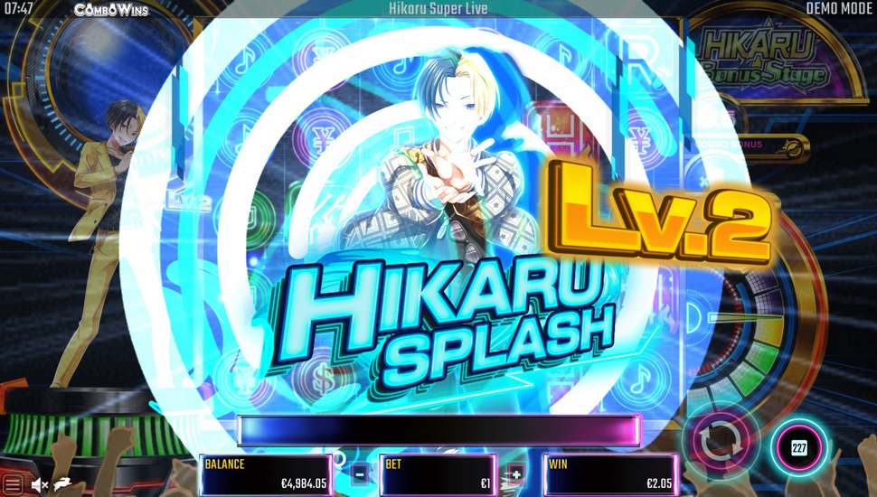 Hikaru Super Live Slot - Hikaru Splash