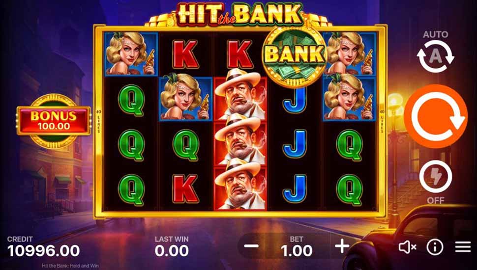 Hit the Bank Hold and Win slot mobile