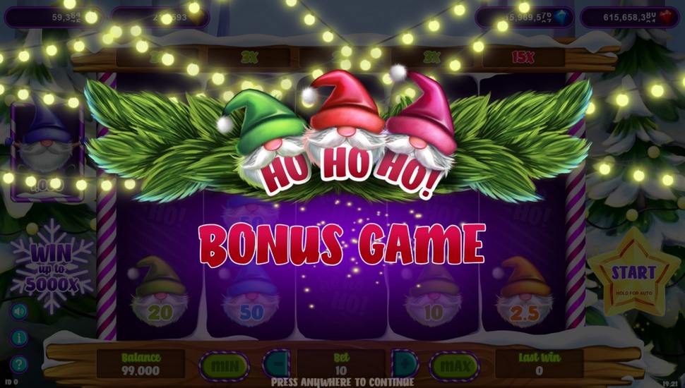 Ho Ho Ho! Slot - Bonus Game