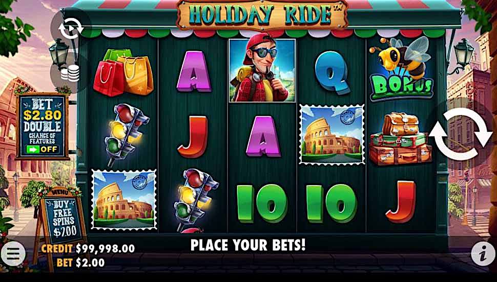 Holiday Ride slot mobile
