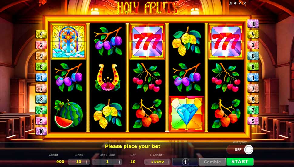 Holy Fruits Slot - Review, Free & Demo Play preview