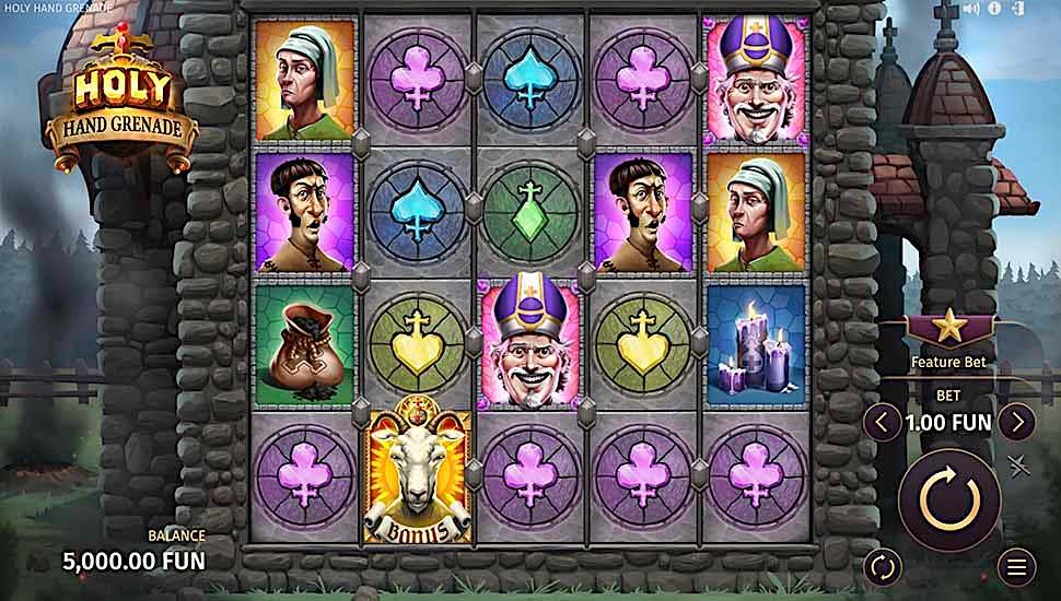 Holy Hand Grenade Slot Review Free Play