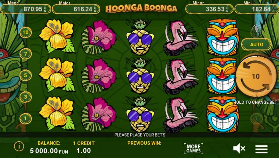 HOONGA BOONGA Slot Mobile