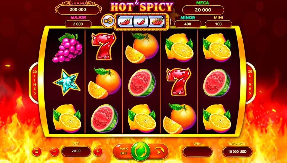 Hot & Spicy Jackpot Slot