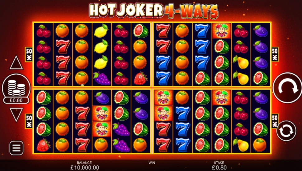 Hot Joker 4-Ways Slot by Inspired preview