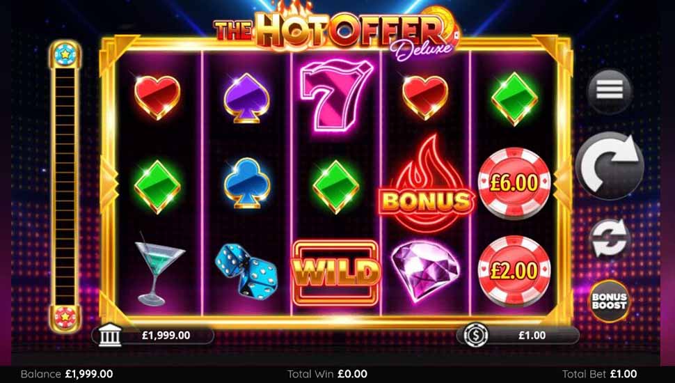The Hot Offer Deluxe slot mobile