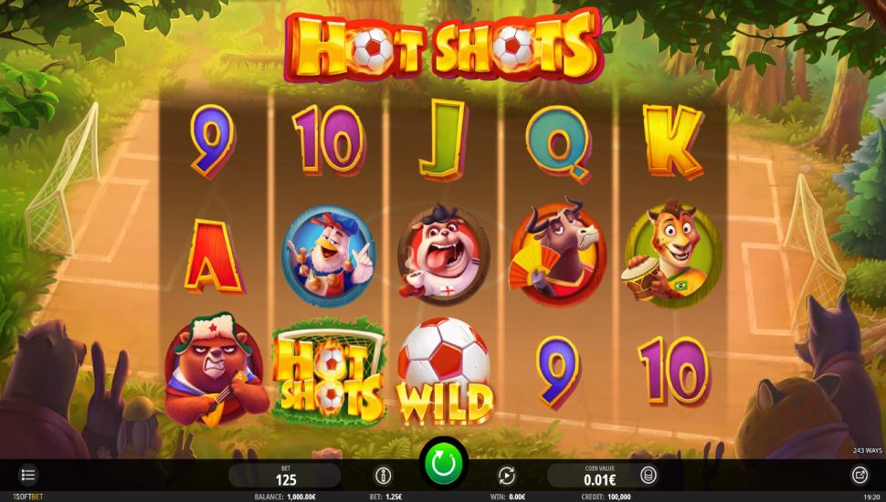 Hot Shots Slot - Review, Free & Demo Play