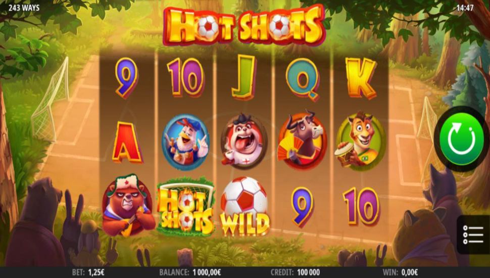 Hot Shots slot mobile