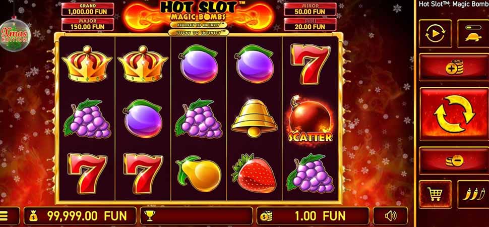 Hot Slot Magic Bombs Xmas Edition slot mobile