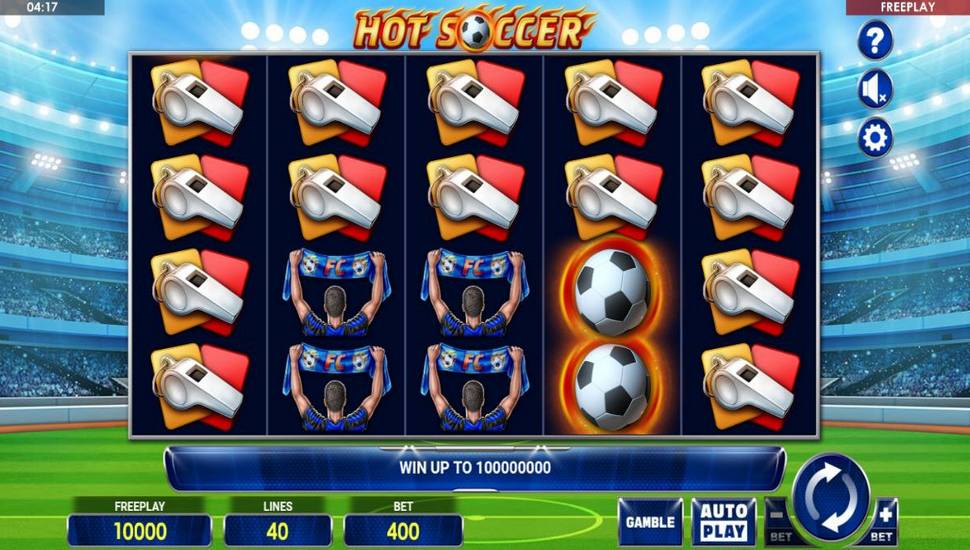 Hot Soccer Slot Mobile