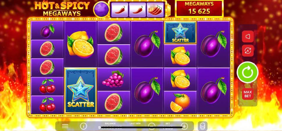 Hot & Spicy Megaways slot mobile