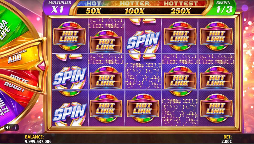 Hot Spin Hot Link - Bonus Round