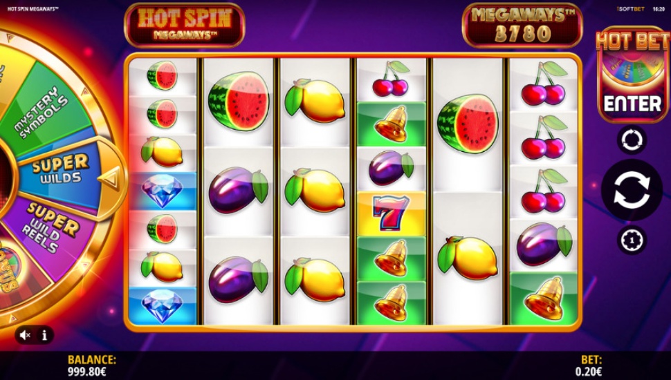 Hot Spin Megaways Slot by iSoftBet 