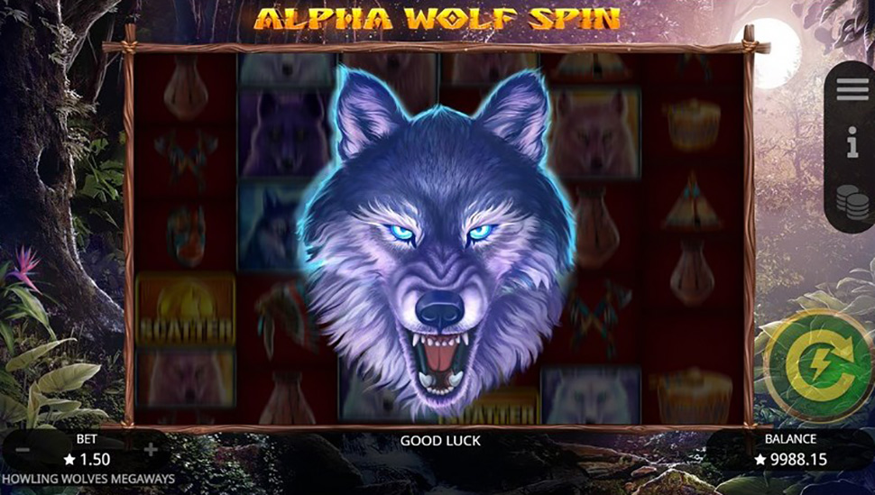 Howling Wolves Megaways - free spins