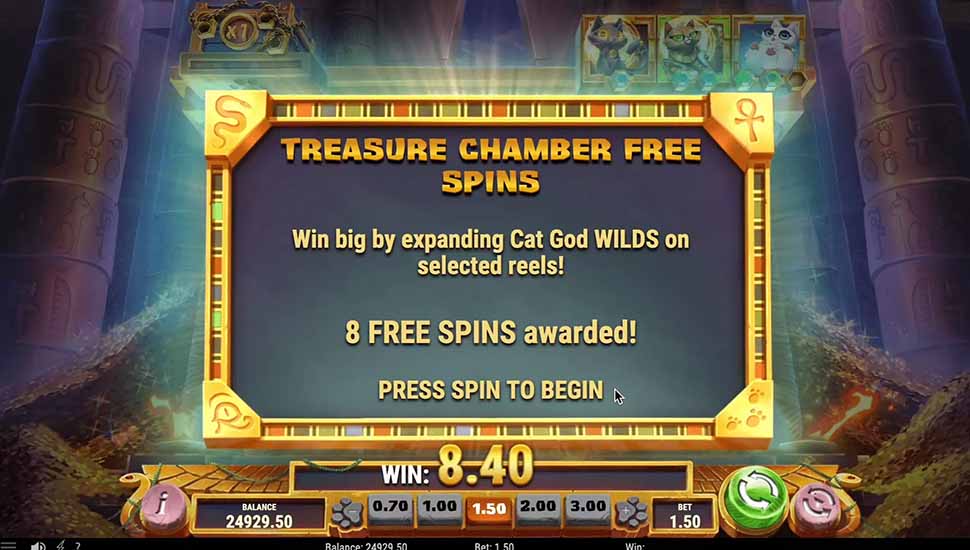 Immortails of Egypt slot free spins