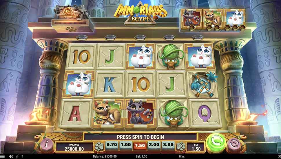 Immortails of Egypt Slot - Review, Free & Demo Play preview