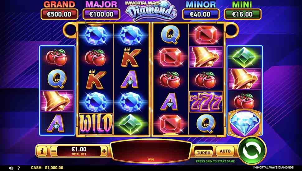 Immortal Ways Diamonds Slot Review | Free Play