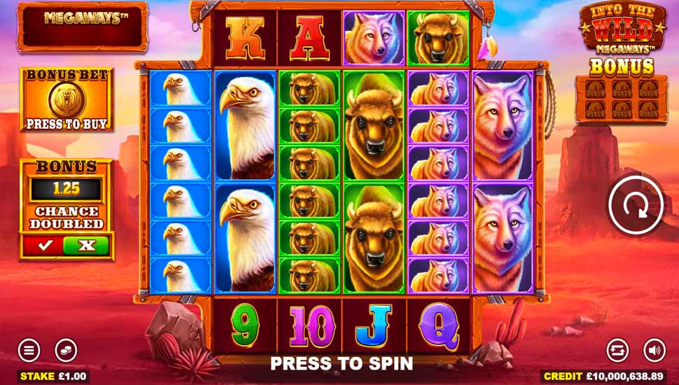 Into The Wild Megaways Slot preview