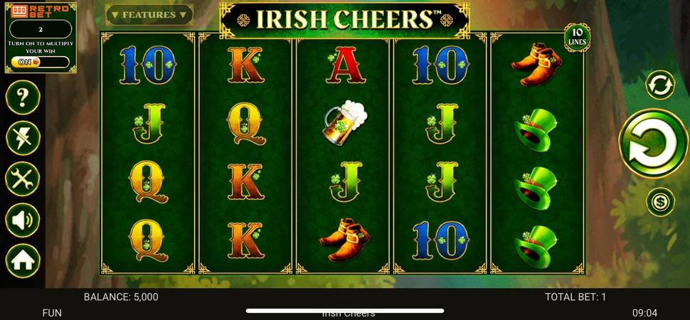 Irish cheers slot mobile