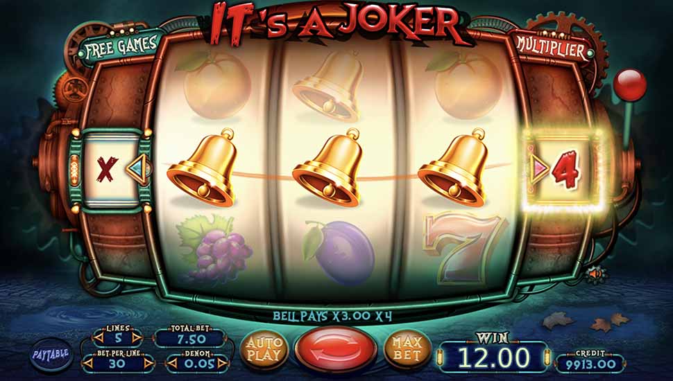 Its a Joker slot Multiplier