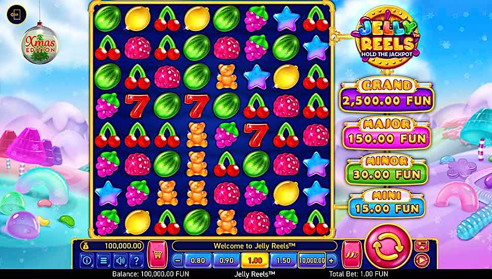 Jelly Reels Xmas Edition Slot - Review, Free & Demo Play