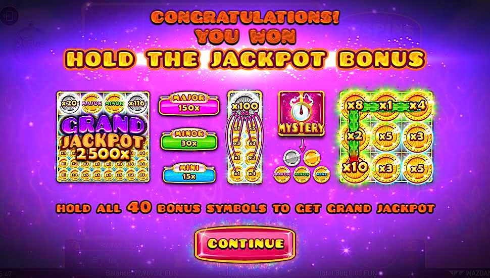 Jelly Reels Xmas Edition slot Hold The Jackpot Feature