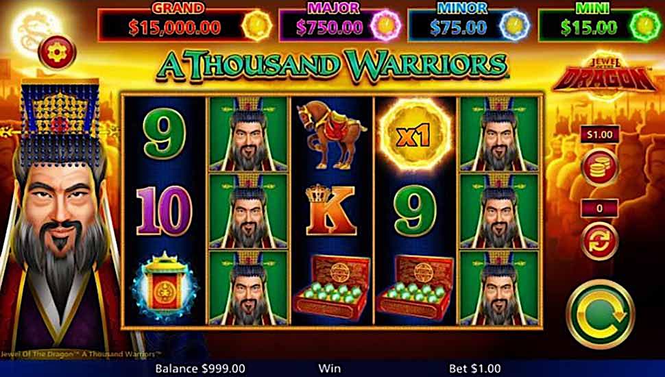 Jewel of the Dragon A Thousand Warriors Slot Review | Free Play